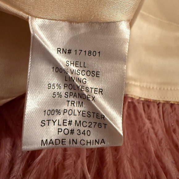 Anthropology Maude Club Emery Swing Top. Feathered Trim. - Picture 5 of 6